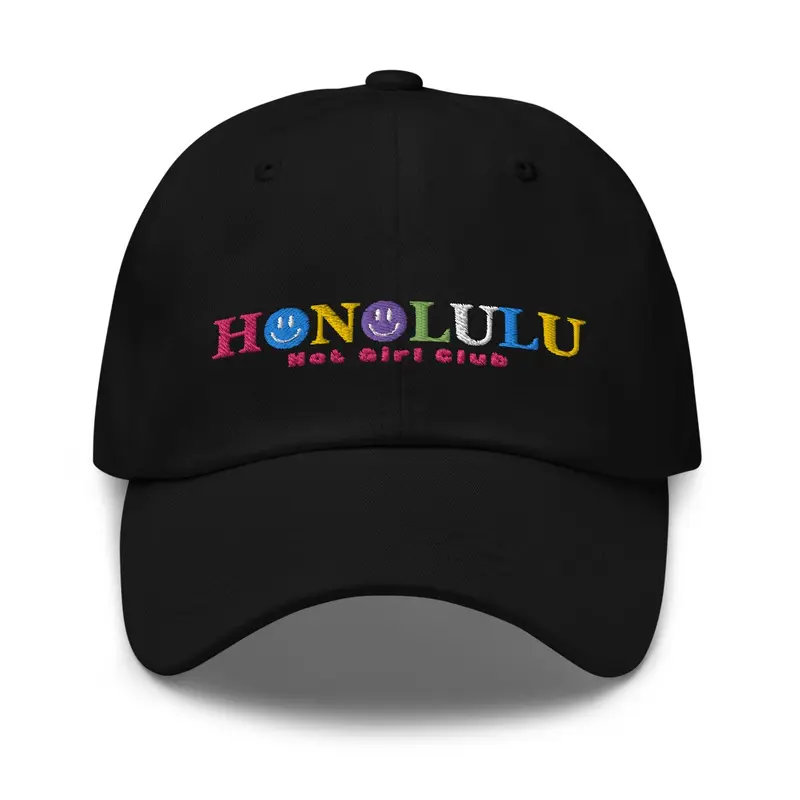 Colorful Honolulu Club Hat